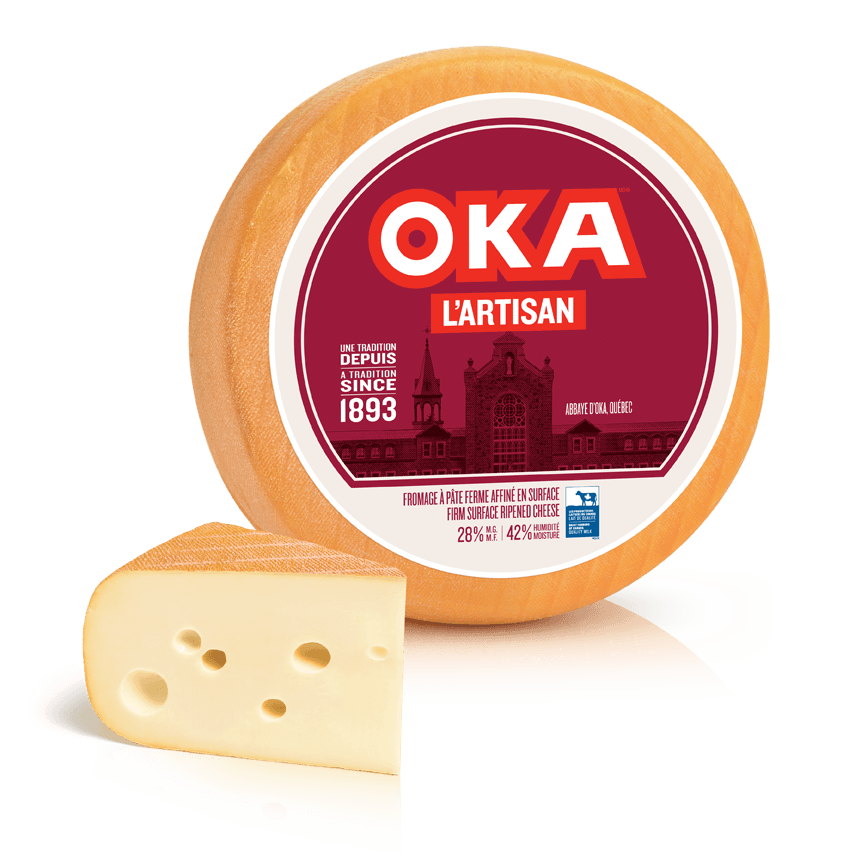 Fromage OKA L'Artisan pointes coupées en magasin