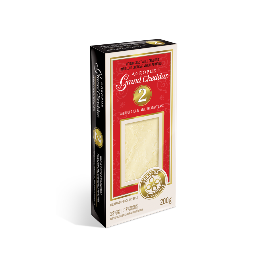 Agropur Grand Cheddar 2 ans | Agropur Grand Cheddar 2 years Agropur Grand Cheddar 2 ans | Agropur Grand Cheddar 2 years