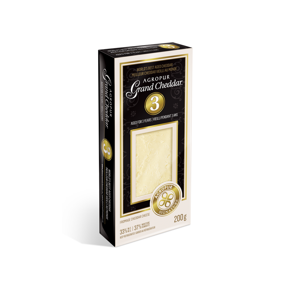 Agropur Grand Cheddar 3 ans | Agropur Grand Cheddar 3 years Agropur Grand Cheddar 3 ans | Agropur Grand Cheddar 3 years
