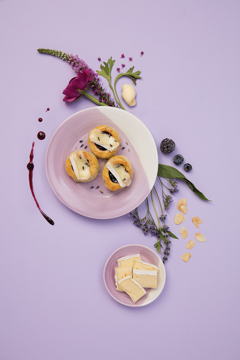 Feuilletés au brie et à la confiture Feuilletés au brie et à la confiture