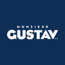 Monsieur Gustav logo blanc