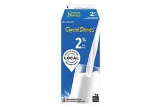 Central Dairies Milk 2 Liters 2%