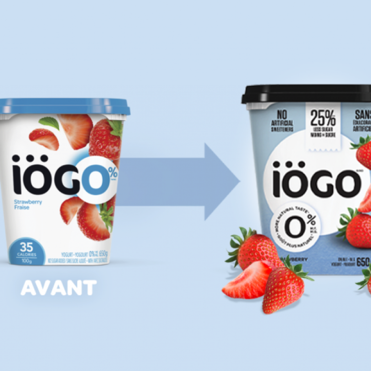 iÖGO 0% maintenant sans édulcorants artificiels