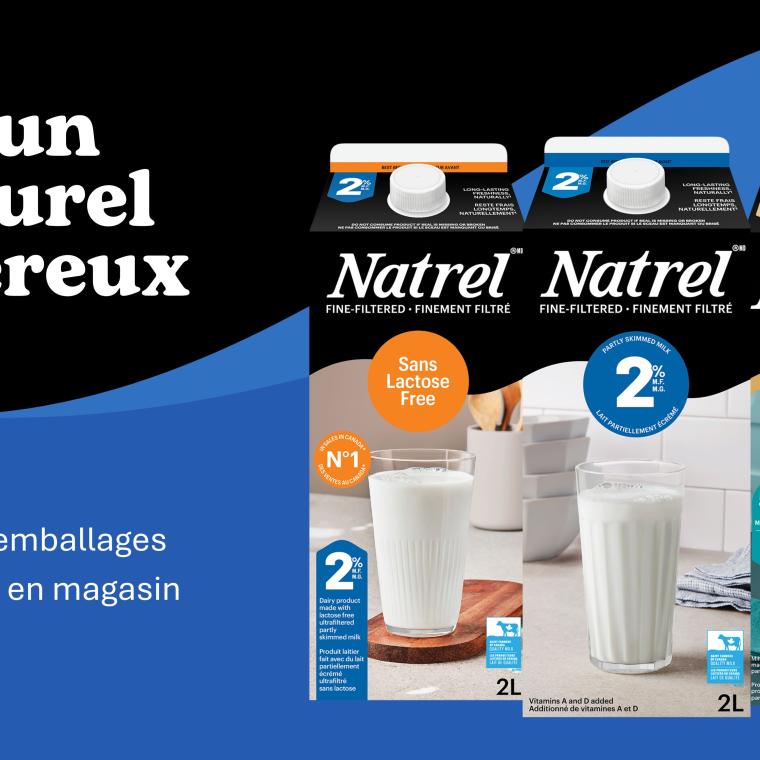 Natrel - New Packaging