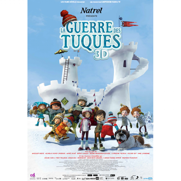 Poster du film La Guerre des tuques 3D