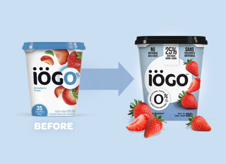 iÖGO 0% now with no artifical sweeteners