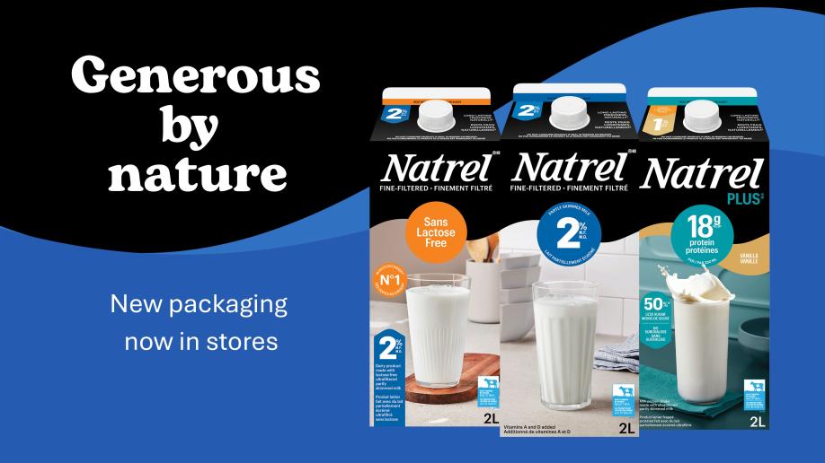 Natrel - New Packaging