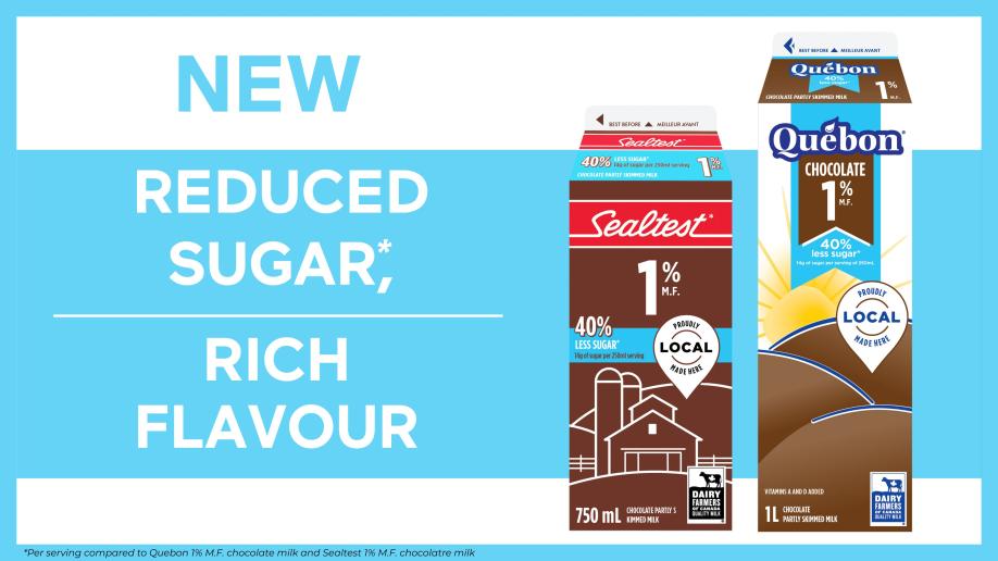 Two new chocolately additions from Québon and Sealtest