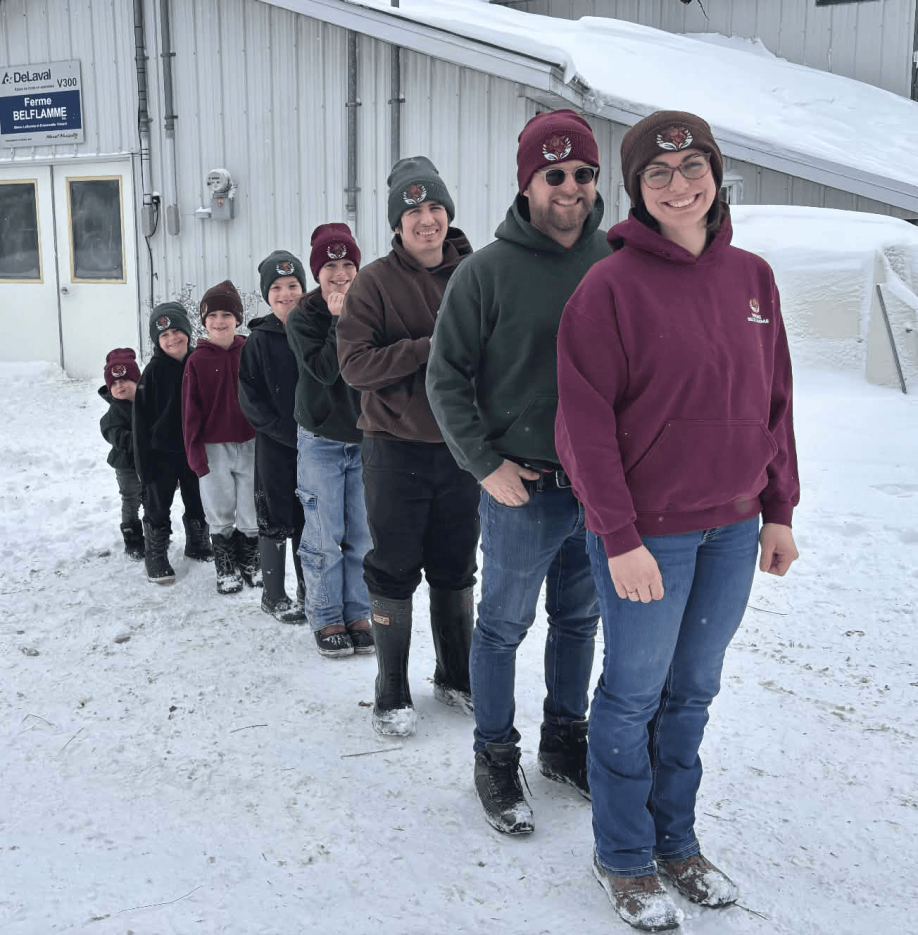 Emmanuelle Vincent with family