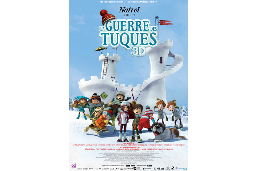 Poster du film La Guerre des tuques 3D