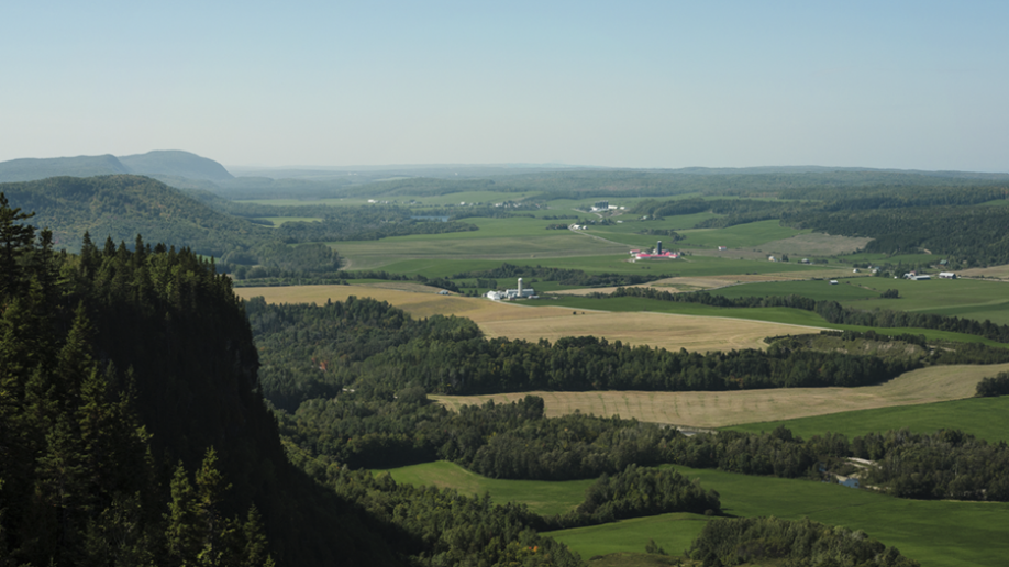 Vue de la montagne