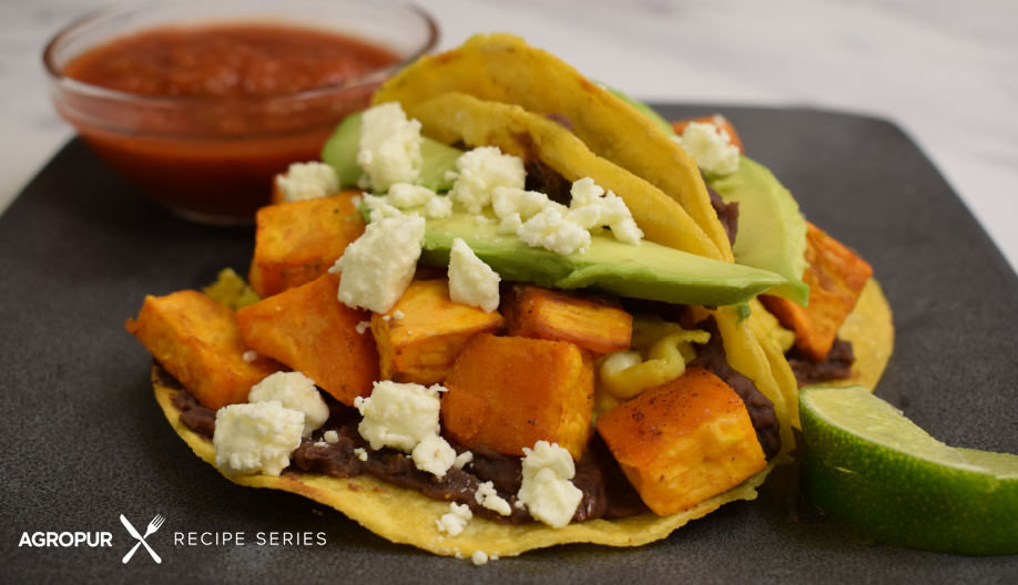 Sweet potato breakfast tacos