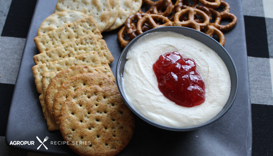 Strawberry feta dip