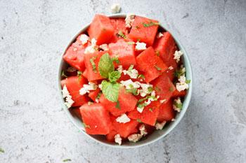 Getty 546773326 - Watermelon feta salad 