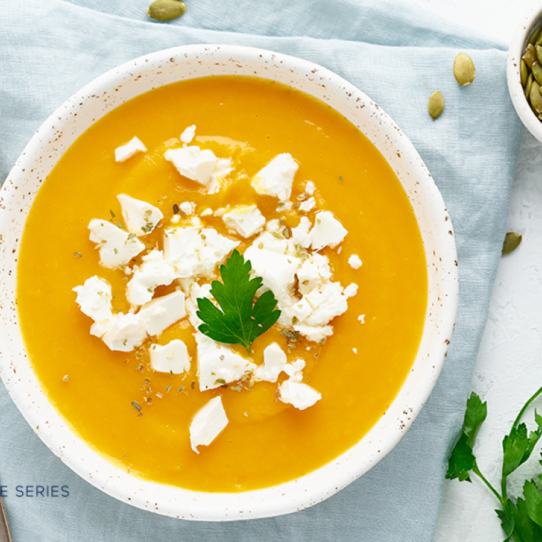 22-0812 Roasted Butternut Squash Soup Recipe Series Header