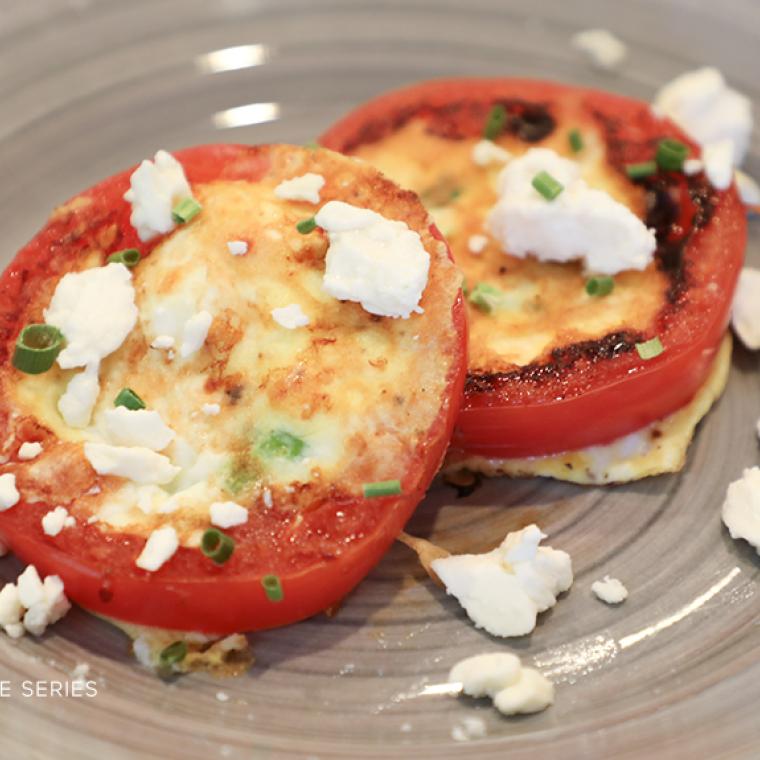 22-0818 Egg Filled Tomato Rings Recipe Series Image
