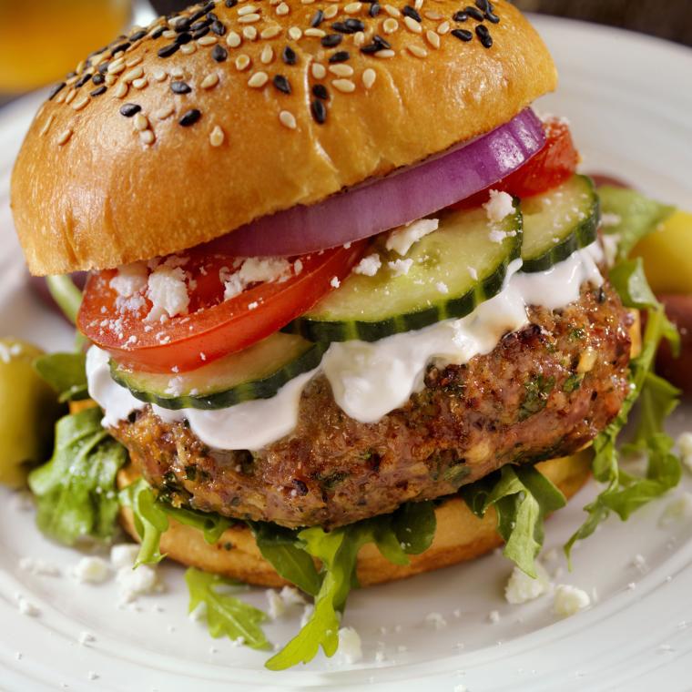  Lamb -Greek Burger - Getty 638553218